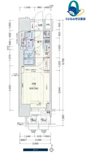 愛知県名古屋市中区丸の内2丁目【マンション】の間取り