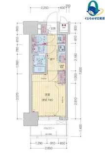 愛知県名古屋市中村区黄金通1丁目【マンション】の間取り