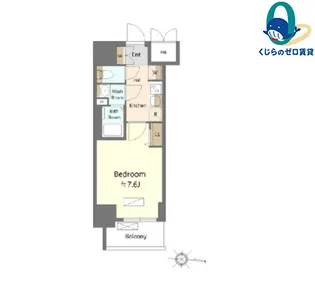 愛知県名古屋市中村区黄金通3丁目【マンション】の間取り