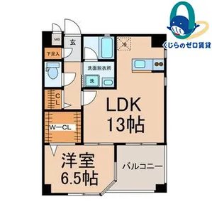 愛知県名古屋市西区幅下2丁目【マンション】の間取り