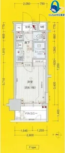 愛知県名古屋市東区泉1丁目【マンション】の間取り