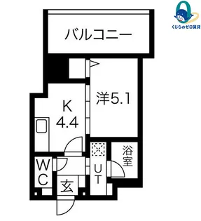 愛知県名古屋市中区錦2丁目【マンション】の間取り