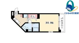 愛知県名古屋市千種区千種3丁目【マンション】の間取り