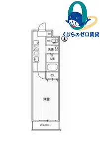 愛知県名古屋市港区本宮町1丁目【マンション】の間取り