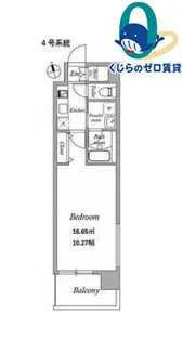 愛知県名古屋市千種区今池5丁目【マンション】の間取り