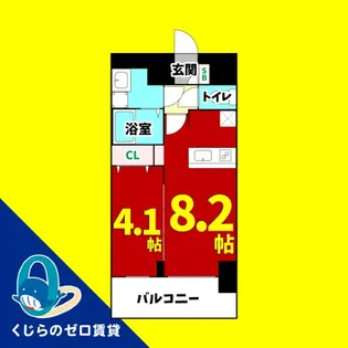 愛知県名古屋市瑞穂区瑞穂通1丁目【マンション】の間取り