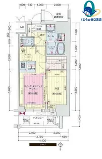 愛知県名古屋市東区東桜2丁目【マンション】の間取り