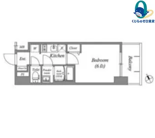 愛知県名古屋市中川区百船町【マンション】の間取り