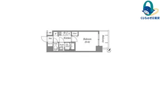 愛知県名古屋市中川区百船町【マンション】の間取り