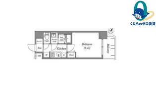 愛知県名古屋市中川区百船町【マンション】の間取り