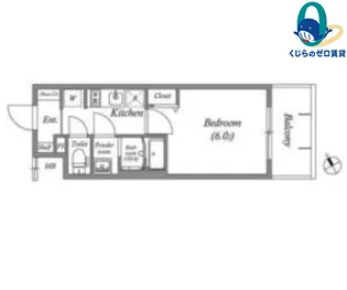 愛知県名古屋市中川区百船町【マンション】の間取り