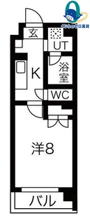 愛知県名古屋市名東区朝日が丘【マンション】の間取り