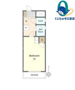 愛知県名古屋市守山区喜多山2丁目【アパート】の間取り
