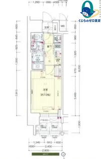 愛知県名古屋市中区伊勢山2丁目【マンション】の間取り