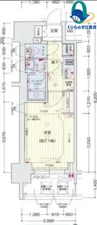 愛知県名古屋市東区代官町【マンション】の間取り