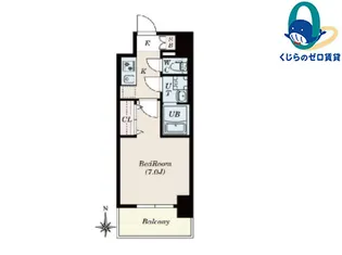 愛知県名古屋市中川区八熊3丁目【マンション】の間取り