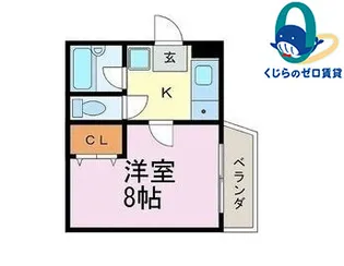愛知県名古屋市昭和区折戸町2丁目【マンション】の間取り