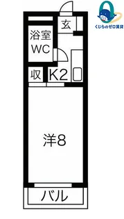 愛知県名古屋市中村区横前町【マンション】の間取り