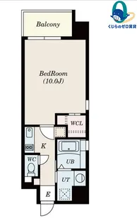 愛知県名古屋市中区栄5丁目【マンション】の間取り