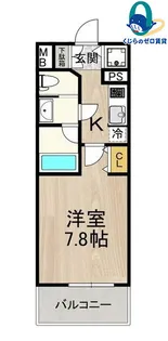 愛知県名古屋市東区泉1丁目【マンション】の間取り