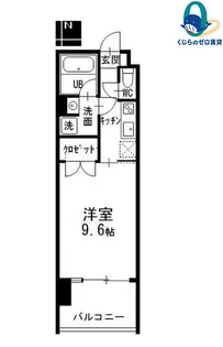 愛知県名古屋市瑞穂区彌富通1丁目【マンション】の間取り