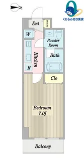 愛知県名古屋市中区新栄1丁目【マンション】の間取り