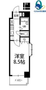 愛知県名古屋市中区大須2丁目【マンション】の間取り