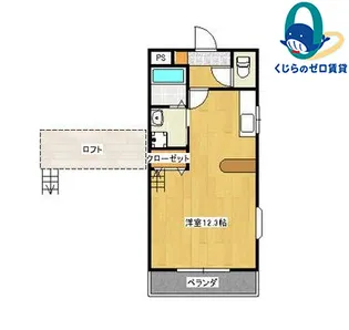 愛知県名古屋市瑞穂区川澄町3丁目【マンション】の間取り