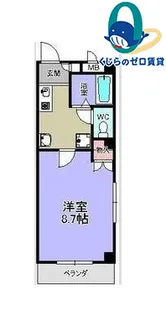 愛知県名古屋市緑区桶狭間南【マンション】の間取り