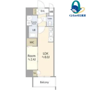 愛知県名古屋市北区山田2丁目【マンション】の間取り