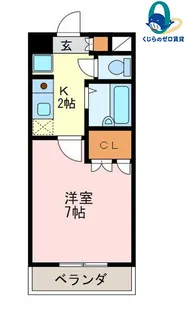 愛知県名古屋市熱田区金山町1丁目【マンション】の間取り