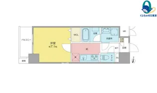愛知県名古屋市北区黒川本通5丁目【マンション】の間取り