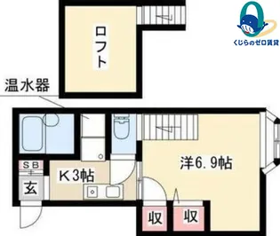 愛知県名古屋市西区大野木4丁目【アパート】の間取り