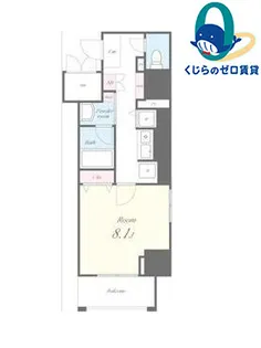 愛知県名古屋市中区丸の内2丁目【マンション】の間取り
