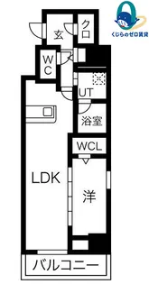 愛知県名古屋市中村区日吉町【マンション】の間取り