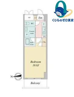 愛知県名古屋市中区栄5丁目【マンション】の間取り