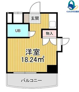 愛知県名古屋市港区港陽3丁目【マンション】の間取り