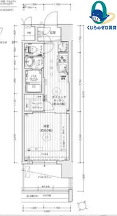愛知県名古屋市中村区中村町字大島【マンション】の間取り