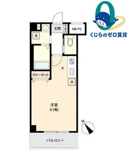 愛知県名古屋市熱田区大宝3丁目【マンション】の間取り