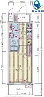 愛知県名古屋市中区千代田3丁目【マンション】の間取り