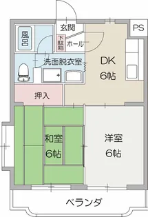 シャドーヒルI【1階】の間取り
