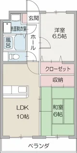 グランTeao【302号室】の間取り