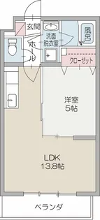 グリーンリーフII【3階】の間取り