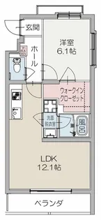 クロワッサン【3階】の間取り