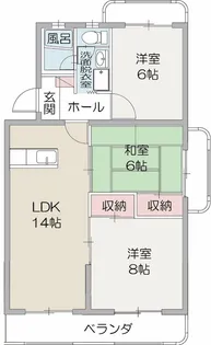カーサカジマIII【3階】の間取り