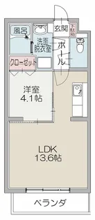 Queen Hills【3階】の間取り