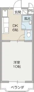 エスパシオ【2階】の間取り