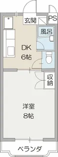 エレガントライフI【2階】の間取り