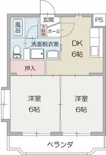 マーキュリーII【1階】の間取り