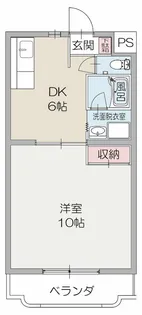 カーサカジマI【307号室】の間取り